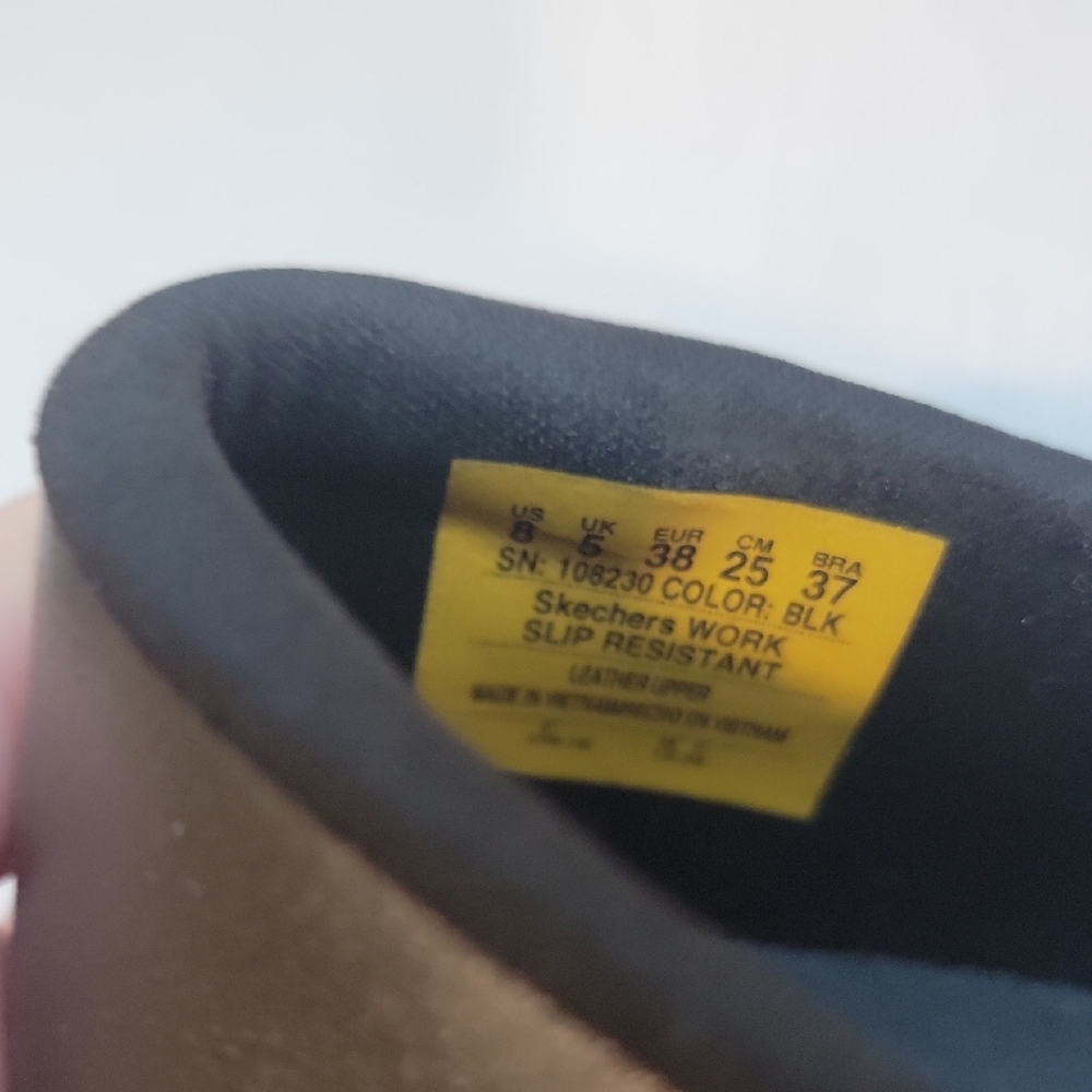 Black Mary Jane Work Shoes - Picture 3 of 9